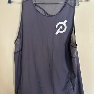 Peloton‎ Charcoal Sleeveless Top